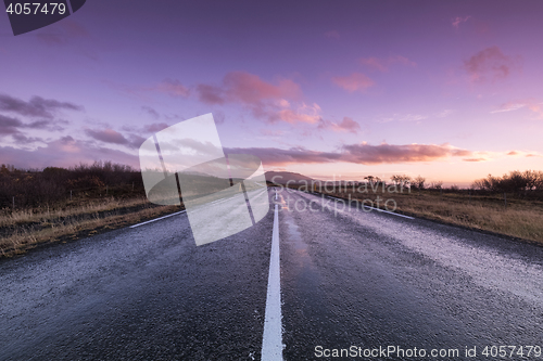 Image of Road at dawn