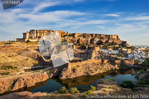 Image of Mehrangarh Fort, Jodhpur, Rajasthan, India