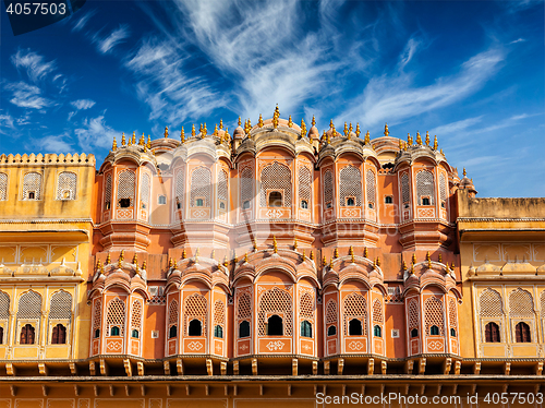 Image of Hawa Mahal - Palace of the Winds, Jaipur, Rajasthan