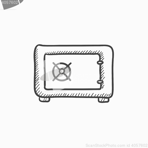 Image of Safe sketch icon.