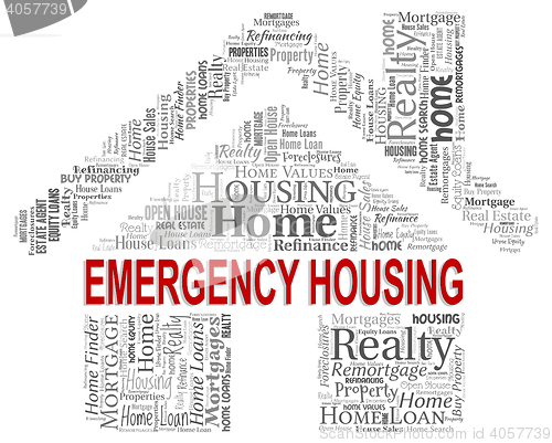 Image of Emergency Housing Means Homes Home And Critical