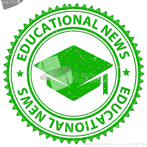 Image of Educational News Represents Tutoring Educate And Newsletter