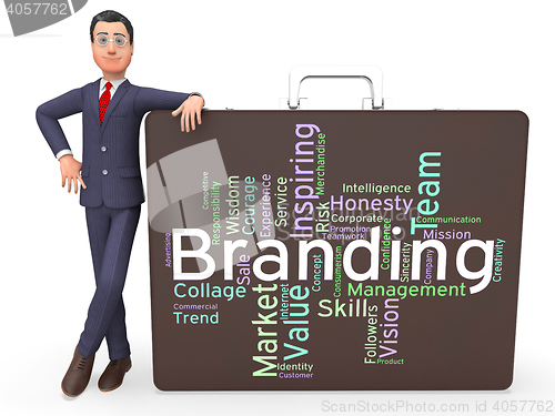 Image of Branding Words Indicates Wordcloud Brands And Store