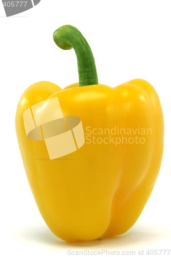 Image of yellow pepper closeup