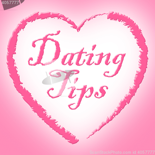 Image of Dating Tips Indicates Advice Love And Network