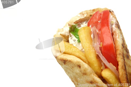 Image of greek gyros kebap