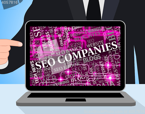 Image of Seo Companies Represents Search Engine And Businesses