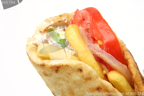 Image of greek gyros kebap