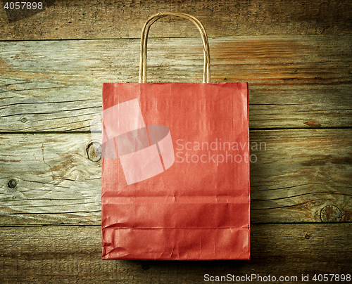 Image of old paper shopping bag