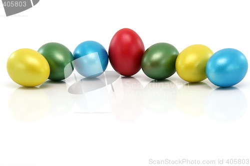 Image of easter eggs