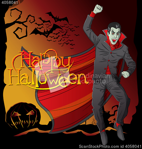 Image of Vector Vampire Dracula