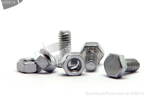 Image of screws and  bolts