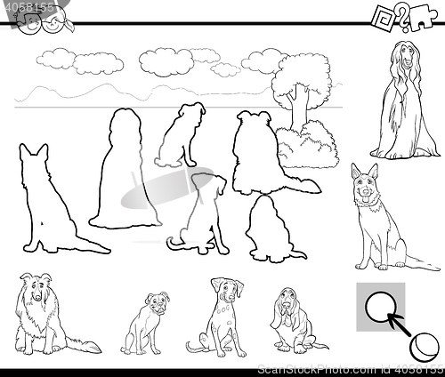 Image of educational acticity for coloring