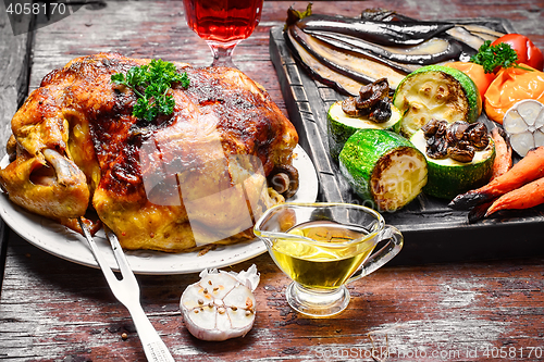 Image of Dish with roast duck