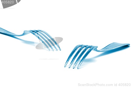Image of two forks