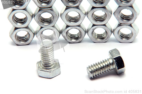 Image of screws and bolts detail