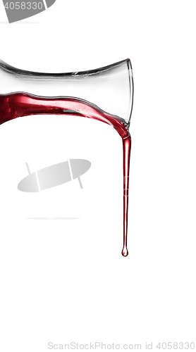 Image of closeup of cocktail splash