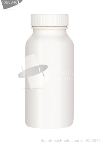 Image of White medical container