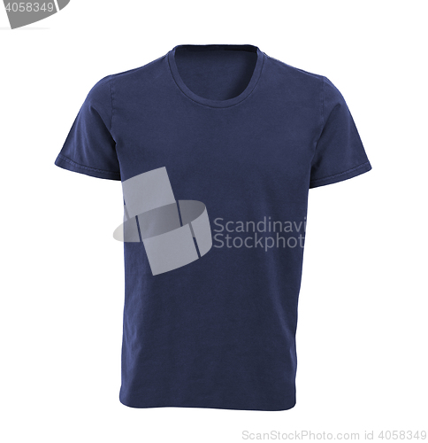 Image of shirt isolated on white