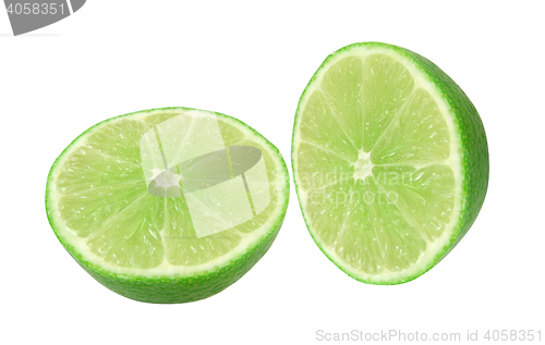 Image of Fresh lime isolated