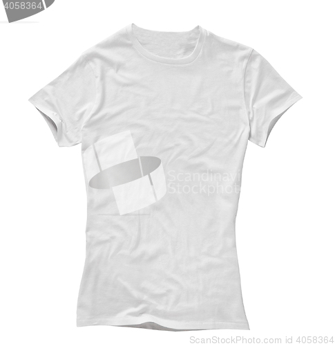 Image of shirt isolated on white