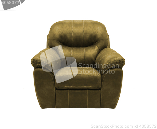 Image of Armchair isolated on white