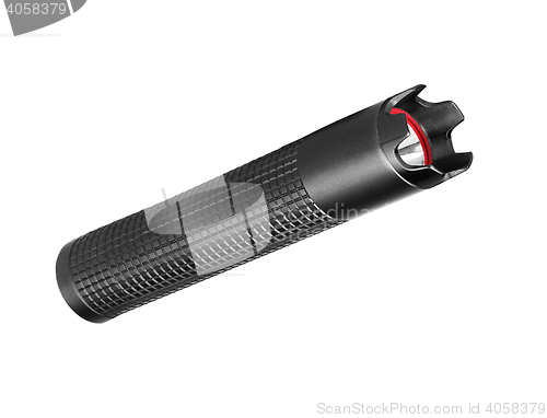 Image of flashlight on white background