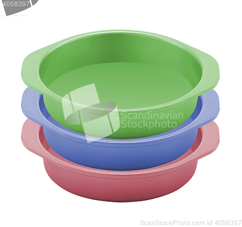 Image of Dog food bowls