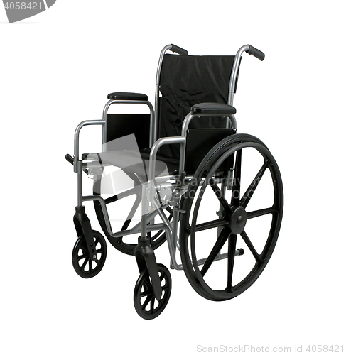 Image of Wheelchair isolated on white