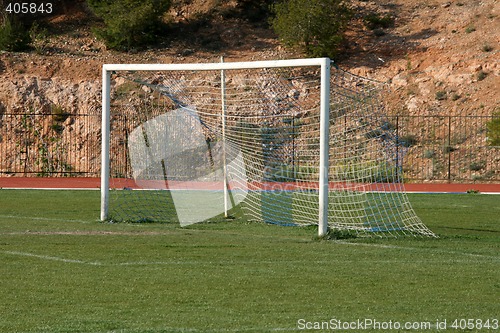 Image of soccer goalpost