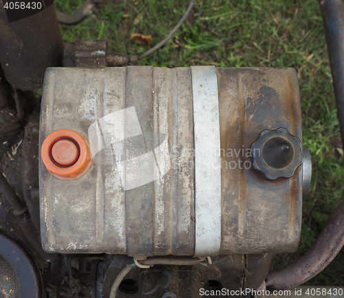 Image of Fuel tank detail