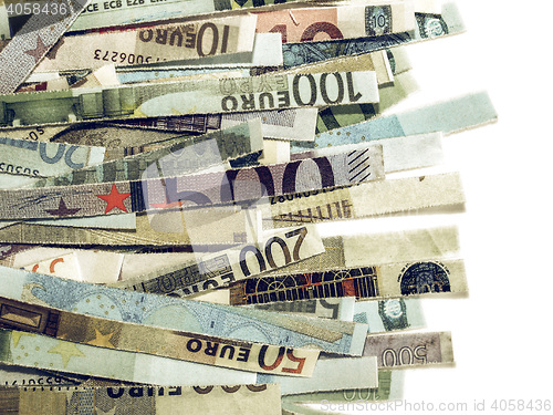 Image of Vintage Euro note