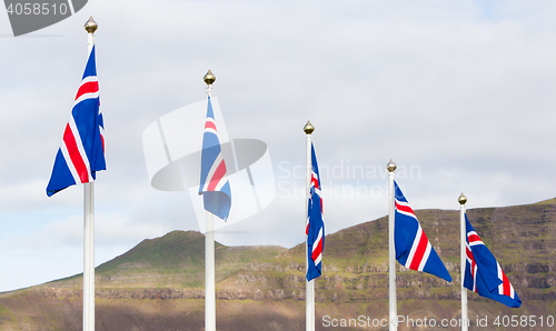 Image of Iceland flag - flag of Iceland