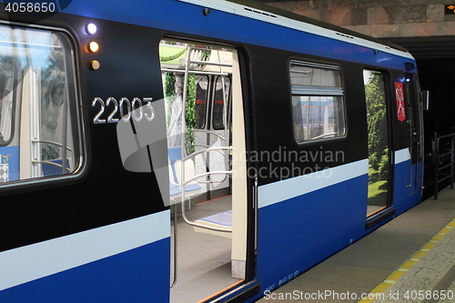 Image of  Subway train at the station