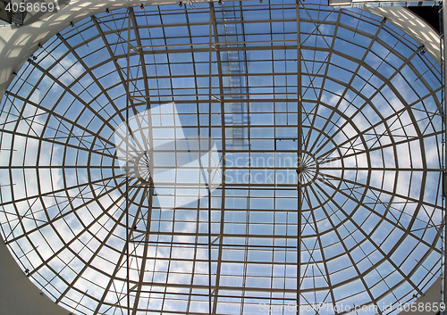 Image of  skylight glass roof