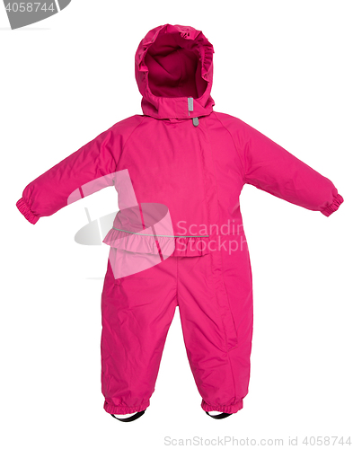 Image of Childrens snowsuit fall