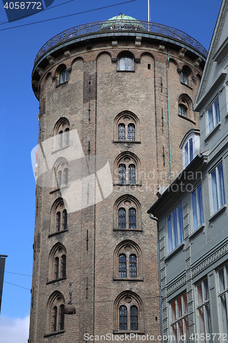 Image of The Rundetaarn (Round Tower) in central Copenhagen, Denmark