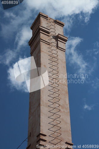 Image of  vertical smokestack