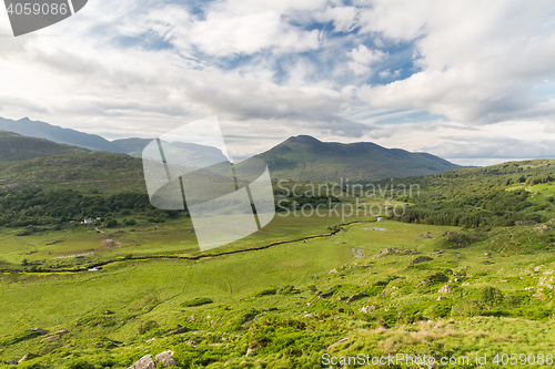 Image of river at Killarney National Park valley in ireland