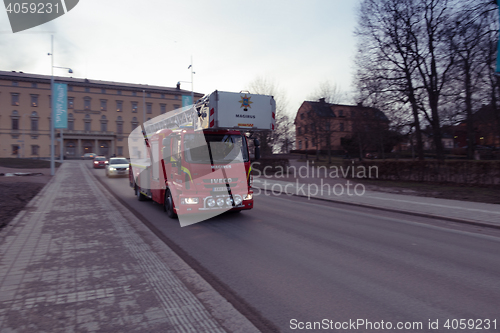 Image of Turntable ladder