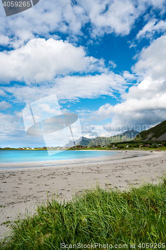 Image of Beach Lofoten archipelago islands beach
