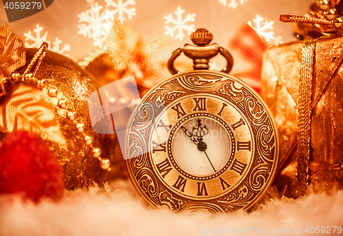 Image of Christmas pocket watch