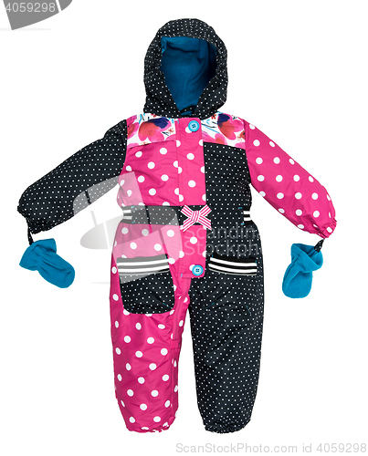 Image of Childrens snowsuit fall