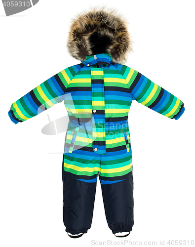 Image of Childrens snowsuit fall