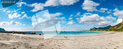 Image of Beach Lofoten archipelago islands beach