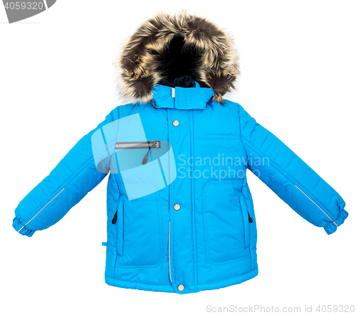 Image of Warm jacket isolated