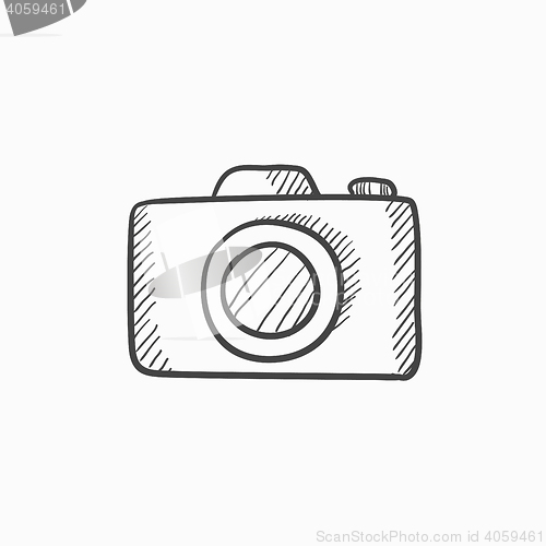 Image of Camera sketch icon.