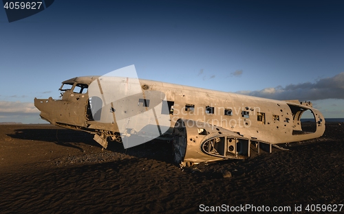 Image of Plane wreck at Iceland