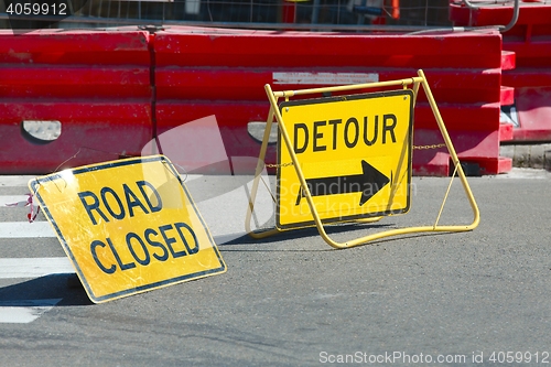 Image of Road Construction detour