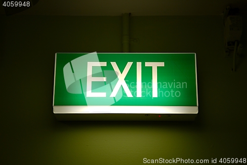 Image of Emergency Exit Sign